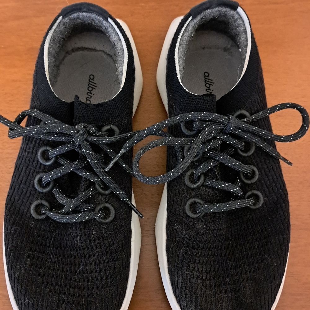 Allbirds Black Knit Sneakers